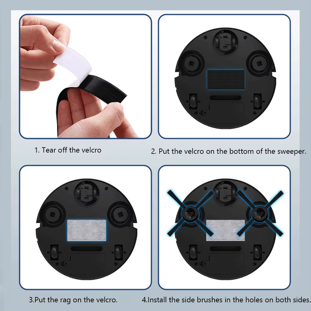 Mini Aspirateur Robot 3-en-1 pour Voiture